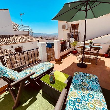 Casa Lucia Albaicin Con Terraza Leilighet Granada Eksteriør bilde