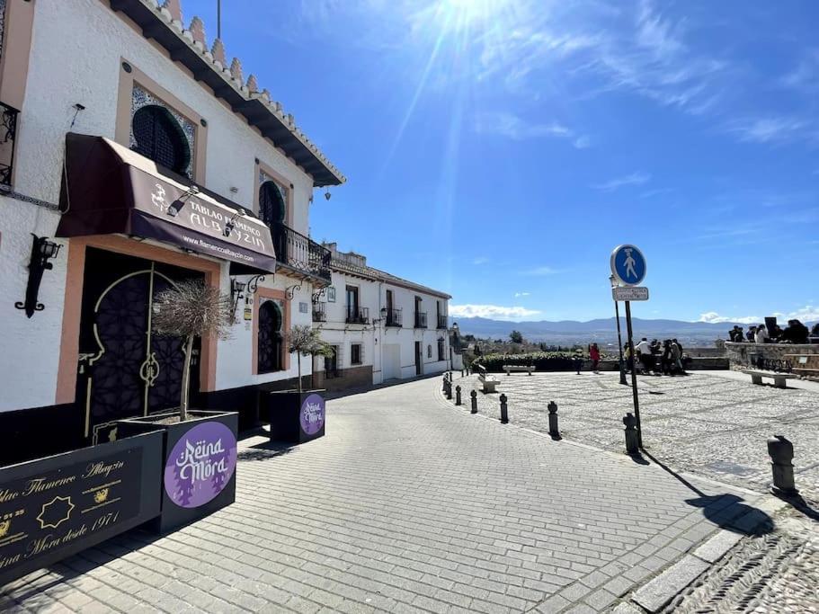 Casa Lucia Albaicin Con Terraza Leilighet Granada Eksteriør bilde